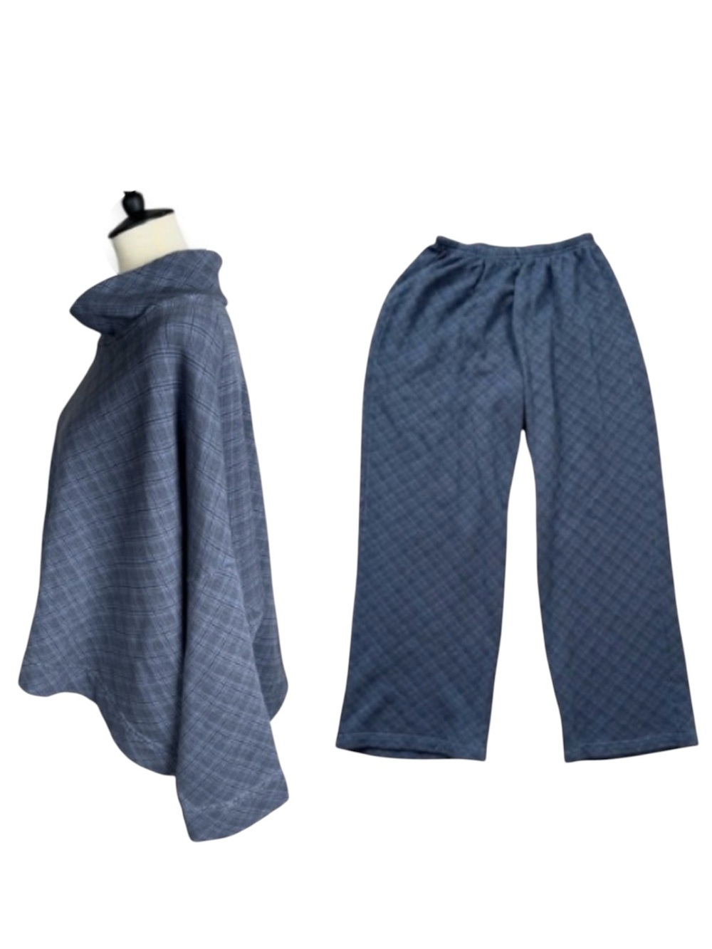 Bryn Walker Bamboo Organic Cotton Fleece 2‎ Piece Mock Neck & Sweatpants Set XXL